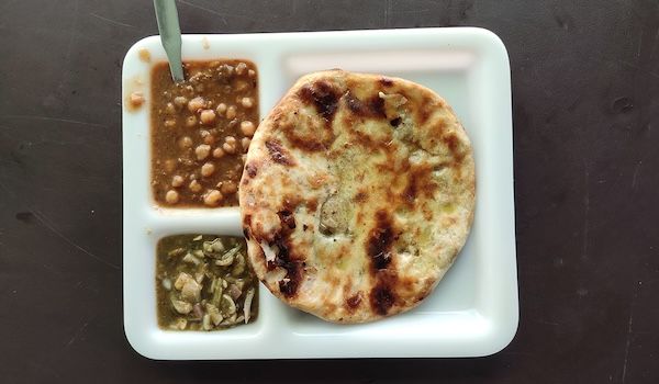 Onion kulcha